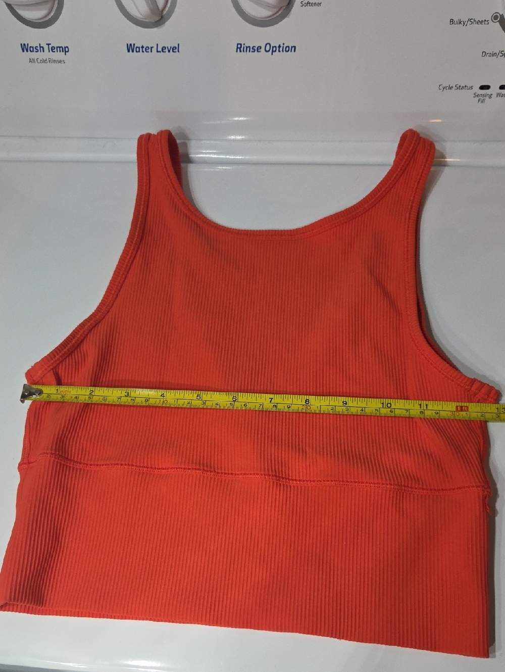 Lululemon Power Pivot Tank Top *Rib Autumn Red - Picture 8 of 9
